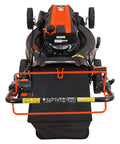 Front view of Electric Start Gas Walk Behind Lawn Mower with CVT Transmission and 24 Inch Cut