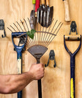 Heavy Duty Garage Hooks 20 Pack Steel Wall Mount Hooks With Anti Slip Coating holding tools in garage