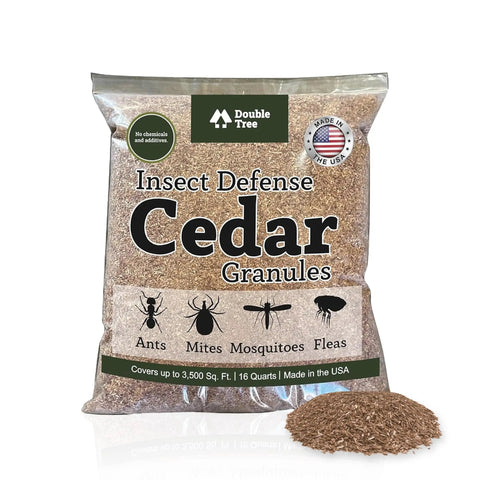 Cedar Granules For Yard And Garden That Pack A Punch Repelling Fleas Ticks Ants And Mosquitoes With Rich Cedar Scent Non Toxic Pet Safe Covers Up To 3,500 Sq Ft In A 16 Quart Bag product image