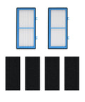 AER1 Compatible Filter Replacement For Holmes HAPF30AT Air Purifier with HEPA filters and carbon sheets, size 1.2 x 10 x 4.6 inches.