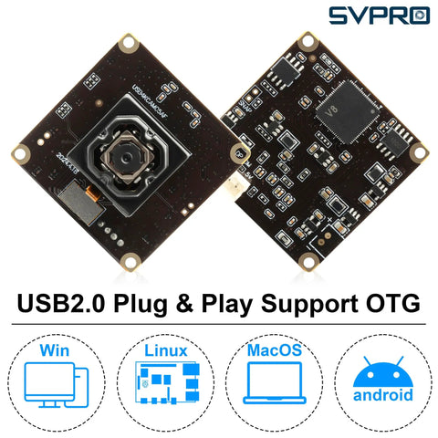 4K Autofocus USB Camera Module With In Body Image Stabilization IBIS For Ultra Smooth Video Anti Shake Board UVC Compatible