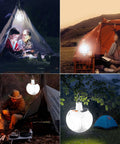 Solar Camping Lantern With Remote And USB Tent Light For Emergencies On The Go used in various outdoor camping setups