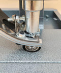Game Changing Semi Auto Eyelet Press For Tough Canvas And Banners That Quickly Swaps 10 Mm Grommets With Zero Sweat And Handles Massive Daily Loads Like A Champ For Any Local Maker Shop, close-up of the grommet punching mechanism.