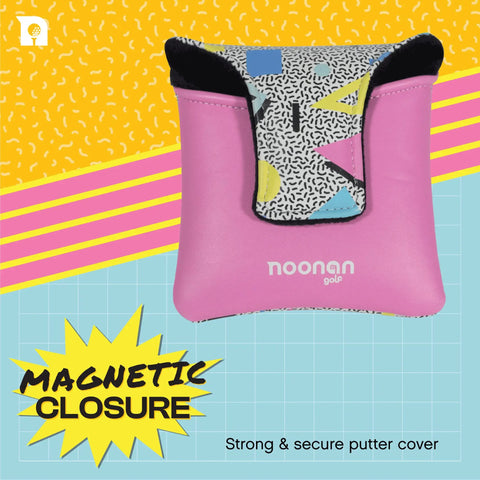 Magnetic Mallet Putter Cover With Dope Fleece Lining And Water Resistant Build Bold Creative Headcover Designs To Express Your Style On The Course Durable Golf Club Accessory For Men And Women