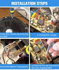 Installation steps for Two Pack Universal Pressure Sensor Replacement For Instant Pot Power Cooker Cuisinart Farberware Gourmia And Other Major Brands General Sensor Or Switch For Reliable Temperature And Pressure Control