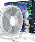Waterproof LED Lights For Bedroom Smart WiFi 65.6Ft 600 LEDs Dope RGB Music Sync 5050 Strip Lights with remote and app