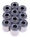 Pack of 10 Double Row Planter Bearing 5203KYY2 5203VVAN BeefedUp HD Wheel Bearing With Angular Contact Interchange