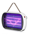 Indoor LED Bug Zapper With 3 Replaceable Lamps Fly And Mosquito Trap No Fuss Energy Efficient 10W Total Power LEDs