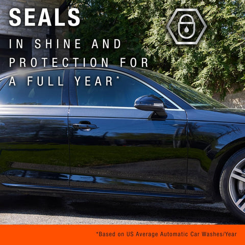 No-Fuss One Year Polish And Sealant For Cars With 3-In-1 Ceramic Technology To Repair Scratches, Seal And Restore Shine car side view