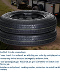 2 Pack Trailer Tire On Rim 4.80-12 480-12 4.80x12 Tires With 5 Lug On 4.5 In PCD And 12 In Wheels Black 6PR for trailers