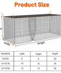 Diagram showing dimensions for Batting Cage Net 10x10x35 Ft Heavy Duty Enclosed Net With Door Only Net No Poles Or Frame