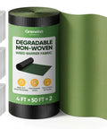 Weed Barrier Landscape Fabric 4 Ft By 100 Ft Non Woven Easy To Cut Fray Resistant Breathable Permeable With 30 Stakes