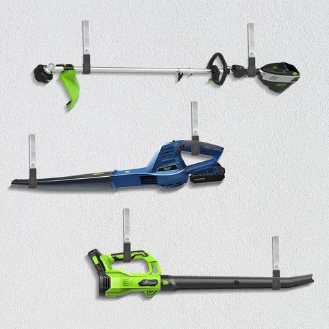 Heavy Duty Stainless Steel Wall Mount Garage Hooks Set Of 2 With 50Lb Capacity Each for organizing tools on garage wall