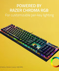 Next Level Gaming Setup Essential With Hella Tactile Green Mechanical Switches Featuring Officially Licensed Pokemon Graphics, RGB keyboard view.