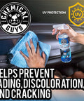 All In One Interior Cleaner And Protectant For Cars, 16 Oz Two Pack, Safe On Leather Vinyl Plastic Rubber And Glass, Delivers A Fresh Showroom Finish For Dash And Interior Surfaces on car dash