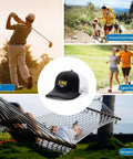 Lightweight Women's Low Profile Trucker Cap With Adjustable Buckle For All Day Comfort And Breathable Fit, Ideal For Running, Hiking