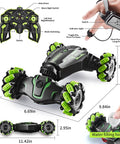 4WD Gesture Sensor RC Car With Hand Control And 2.4G Remote Double Sided 360 Degree Spin Lights And Music Stunt Toy Car details