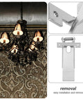 Sleek Concealed Spring Clamps For Recessed Trim Kits With Robust Iron Build For Reliable Lighting Support And Hidden Elegant Design In Bulk Pack of 10, silver iron clip