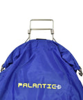 Palantic Blue Nylon Lobster And Fish Game Bag with squeeze open handle, top view showing durable lightweight design.
