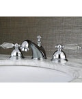 Wilshire Widespread Bathroom Faucet With Brass Pop Up Drain Polished Chrome Brass Built To Last Drip Free Ceramic Disc Cartridge