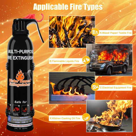 Legit Heavy Duty Two Pack Water Based Fire Extinguisher Set With Mount For House Car Kitchen Garage Rv Boat A B C K Rated No Bs Safety Essentials That Keep Your Crib Locked Down And Ready To Roll Anytime You Need It