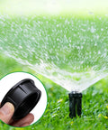 4 Pack Sprinkler Head Cap With Sealing Ring Spray Shut Off Covers for Outdoor Lawn Yard Garden Irrigation Black Easy Replacement 1.8 Inch