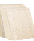 Baltic birch plywood sheets, front view, natural veneer, 12x12x1/8 in (3mm) thick