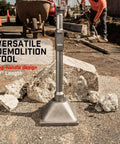 One And One Eighth Inch Hex Tamper Shank And Plate For Electric Jack Hammer Chisel Dirt Compactor 6 By 6 Inch Compactor Plate