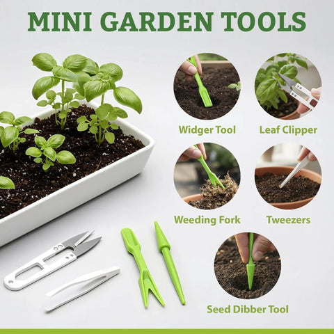 Heirloom Vegetable And Herb Seed Pack With 30 Non GMO Seeds For Planting Seed Kit With Tools Made In USA Kitchen To Garden Essentials