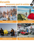 Scenes showing 10 Foot Propane Adapter Hose For Buddy Series Heaters Long Reach Gas Hose To Connect 1 Pound To 20 Pound Tanks Fits Big Buddy Little Buddy Portable Buddy And Flex Hose To Propane Keg Easy Outdoor Heating Setup in various outdoor activities