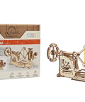 Tachometer Model Kit For Adults, Hands On Wooden STEM Puzzle, DIY Mechanical Science Project box and assembled model