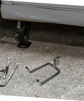 Heavy Duty Track Hooks 10 Piece Set For Truck Tie Down And Garage Organization Built Tough Adjustable Utility Hooks on pavement