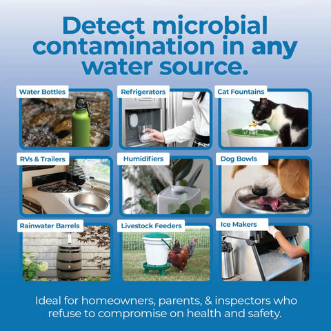 No Hassle Diy Water Test Kit That Skips The Fluff While Spotting Sneaky Bacteria And Mold In Tap Well Or Drinkable Sources Delivering Smooth At Home Readings You Can Bank On - detects contamination in various water sources.