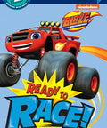 Blaze And The Monster Machines Step Into Reading Level Two Kids Picture Book cover featuring a cartoon monster truck with bright colors.