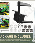Steering Shaft Kit With Sector Gear, Bushings, Shims And Shaft For John Deere LT And LTR Series Lawn Tractors package contents