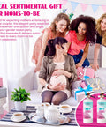 Epic Gender Reveal Fire Extinguisher Kit Featuring Biodegradable Pink And Blue Cornstarch Powder for Massive Baby Shower Blowouts displayed at a celebration.