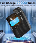 1200Yards Golf Range Finder With Slope And Flag Lock Vibration 7X Magnification Lightweight Rechargeable F-1000S on futuristic platform