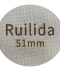 Espresso Puck Screen 51mm, 316 Stainless Steel, Reusable 1.7mm Thick 150 Micron Filter Mesh Plate For Espresso Portafilter