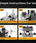 Heavy Duty Iron Sight Pusher Tool For Slick Micro Tweaks On Dovetail Slots, step-by-step instructions for setup and use.