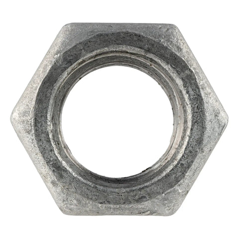 Five Eighths Inch Hex Nuts 25 Pack Grade 2 Galvanized Coarse Thread 11 Hot Dipped Steel ASME B18.2.2 industrial hex nut