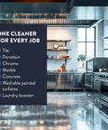 Top Shelf Pine Burst Multi Surface Cleaner Nukes Toughest Kitchen Grease Stubborn Bathroom Grime And Lingering Odors From Floors Walls Counters And Fabric Upholstery Quick As Always in a modern kitchen setting.