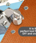 Rugged Grommet Kit For DIY Projects Three Eighths Inch 500 Eyelets And Grommets Pack No Pre Drill Required No Fuss Tarps