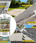 Straight Up Tough Self Leveling Concrete Crack Filler And Cement Joint Sealant For Driveways Patios Sidewalks on various cracks.