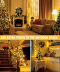 Warm White LED String Lights 70 Ft Waterproof and Connectable for Indoor and Outdoor Holiday Decor, displayed in cozy home settings