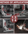 Pro Grade Adjustable Angle Welding Magnet With 20 To 200 Degree Range, 48 Lb Holding Power Magnetic Welding Holder usage