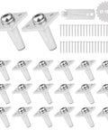 Beefy One Way Anchor Vise For Grape Trellis Wire 12 To 13 Gauge Heavy Duty Wire Tightener And Tensioner 20 Pack With Screws
