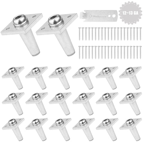 Beefy One Way Anchor Vise For Grape Trellis Wire 12 To 13 Gauge Heavy Duty Wire Tightener And Tensioner 20 Pack With Screws