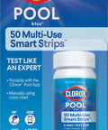 Six Way Pool Water Test Strips For Rapid Chemical Readings With Seamless App Sync To Keep Your Backyard Hangout Sparkling All Summer Long Without Any Headaches Or Sticker Shock From Costly Store Visits - 50 strip packaging design.