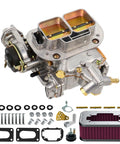 2 Barrel Weber 32 36 Carburetor With Air Filter Assembly Kit For Toyota Pickup Celica 20R 22R Mazda B2000 B2200 720 510 CJ5 CJ7 CJ8 Electric Choke Replacement
