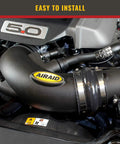 Modular Intake Tube Kit For Stock Air Box Or Performance Air Filter, Installs In Minutes With Simple Hand Tools, Includes All Hardware on 5.0 engine